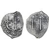 Image 1 : Potosi, Bolivia, cob 4 reales, 1680V.