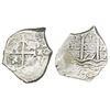 Image 1 : Potosi, Bolivia, cob 1 real, 1677/6E.