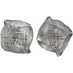 Mexico City, Mexico, cob 8 reales, Philip V, assayer J, ex-Goodpaster.