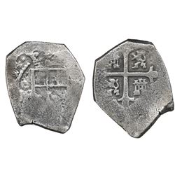 Mexico City, Mexico, cob 4 reales, (17)14(J), ex-Ullian.