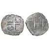 Image 1 : Lima, Peru, cob 8 reales, 1699R.