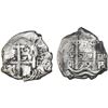 Image 1 : Potosi, Bolivia, cob 4 reales, 1699F.