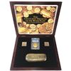 Image 2 : Santiago, Chile, gold bust 8 escudos, Ferdinand VI, 1751J, PCGS UNC detail / salt water damage, in p