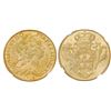 Image 1 : Portugal (Lisbon mint), gold peca (4 escudos / 6400 reis), Jose I, 1753, NGC UNC details / environme