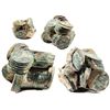 Image 1 : Large clump of 73(+/-) Spanish colonial bust 8 reales of Charles III (one loose).