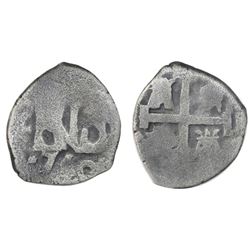 Lima, Peru, cob 1/2 real, 1750(R).