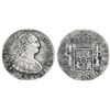 Image 1 : Lima, Peru, bust 8 reales, Charles IV, 1800IJ.