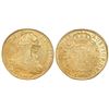Image 1 : Santiago, Chile, gold bust 8 escudos, Charles IV (bust of Charles III), 1801AJ.