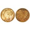 Image 1 : Great Britain (London, England), gold sovereign, Victoria (young head), 1864, die 23.