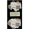 Image 1 : Lot of two Calcutta, British India, 10 rupees notes, 25-1-1916, series AC 48, serials 80384 and 8039