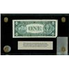 Image 2 : USA, $1 silver certificate, series 1935E, serial S39278440H, salvaged from the Andrea Doria (1956), 