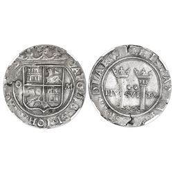 Mexico City, Mexico, 2 reales, Charles-Joanna, "Late Series," assayer O to left, mintmark M to right