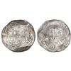Image 1 : Mexico City, Mexico, cob 8 reales, Philip II, assayer O below mintmark oM to left.