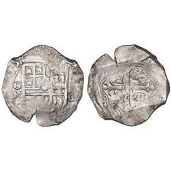 Mexico City, Mexico, cob 8 reales, (16)25/4D.