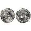 Image 1 : Lima, Peru, 4 reales, Philip II, assayer R (Rincon) to left (small), motto PL-VSV-TR, legends HISPA 