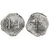 Image 1 : Lima, Peru, cob 4 reales, 1659V, "Star of Lima" type (Series II), very rare.