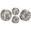 Image 1 : Potosi, Bolivia, cob 8 reales, Philip II, assayer C-under-erasure, very rare.