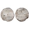 Image 1 : Potosi, Bolivia, cob 8 reales, (1)617M, rotated legend (date at 8 o'clock).