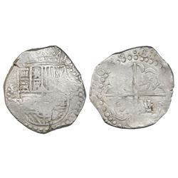 Potosi, Bolivia, cob 8 reales, 1628T.