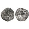 Image 1 : Potosi, Bolivia, cob 4 reales, Philip II, assayer B (5th period), borders of x's.