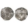 Image 1 : Potosi, Bolivia, cob 4 reales, Philip III, assayer R (curved leg).