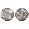 Image 1 : Potosi, Bolivia, cob 8 reales, 1664E, NGC VF 25.