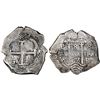 Image 1 : Potosi, Bolivia, cob 8 reales, 1687VR.