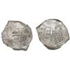 Image 1 : Potosi, Bolivia, cob 8 reales, 1734E, NGC AU 53.