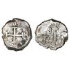 Image 1 : Potosi, Bolivia, cob 8 reales, 1738M.