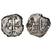 Image 1 : Potosi, Bolivia, cob 8 reales, 1739M.