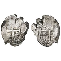 Potosi, Bolivia, cob 8 reales, 1741P.