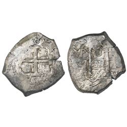 Potosi, Bolivia, cob 8 reales, 1750q.