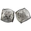 Image 1 : Potosi, Bolivia, cob 8 reales, 1752q.