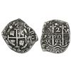 Image 1 : Potosi, Bolivia, cob 2 reales, 1694VR.