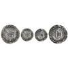 Image 1 : Santo Domingo, Dominican Republic, 4 reales, Charles-Joanna, assayer F to left, lions and castles tr