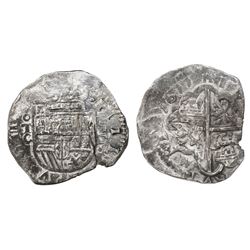 Toledo, Spain, cob 4 reales, 1611C.