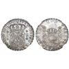 Image 1 : Potosi, Bolivia, pillar 8 reales, Charles III, 1768JR, four-petal rosette below shield, no dot after
