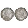 Image 1 : Potosi, Bolivia, bust 2 reales, Charles III, 1773JR, dot-III-dot variety, NGC AU 50.