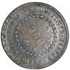 Image 3 : Brazil (Rio mint), 960 reis, Pedro I, 1825-R, struck over a Spanish colonial bust 8 reales of Charle