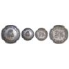 Image 1 : Colombia (struck at the Waterbury mint, Connecticut), silver proof pattern 2-1/2 centavos, 1881, fla