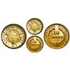 Image 1 : Costa Rica, brass 10 centavos, 1917, GCR to right, rare, NGC MS 63, finest known in NGC census.