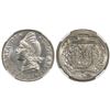 Image 1 : Dominican Republic, copper-nickel 5 centavos, 1939, rare key date, NGC MS 65.