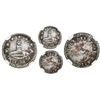 Image 1 : Quito, Ecuador, 1/4 real, 1842MV, S below fortress, very rare, NGC VF details / environmental damage