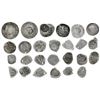 Image 1 : Study collection of 26 El Salvador 2R (two), 1R (23) and 1/2R (one), unofficial and private counters