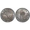 Image 1 : Guatemala (Central American Republic), 1/2 real, 1824M, NGC AU 53.