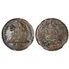 Image 1 : Guatemala, copper pattern 1 peso, 1889G, very rare, NGC AU details / cleaned, ex-Richard Stuart (sta