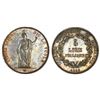 Image 1 : Lombardy, Italian States, 5 lire, 1848M, short stems, Milan mint, NGC AU 58.