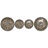 Image 1 : Mexico City, Mexico, pillar 1 real, Philip V, 1739MF, recut 39 in date, H/E in king's name, rare.