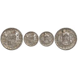 Mexico City, Mexico, pillar 1 real, Philip V, 1746M.