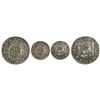 Image 1 : Mexico City, Mexico, pillar 1 real, Ferdinand VI, 1757M, dissimilar crowns, rare.